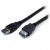 1m Black Superspeed Usb 3.0 Extension Cable A To A – M/f